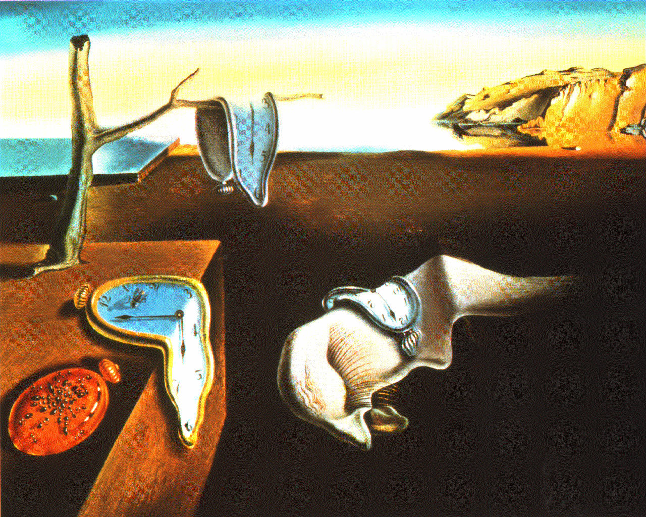 Fotografija: Salvador Dali, Upornost vremena (1931)